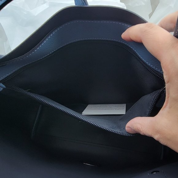 Coach Market Tote 58849 Chambray Blue - Picture 7 of 8